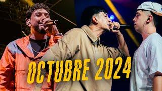 Las MEJORES RIMAS del MES de OCTUBRE 2024 | Batallas de Gallos (Freestyle Rap)