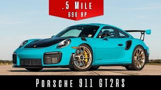 2018 Porsche 911 GT2RS | (Half Mile Top Speed Test)