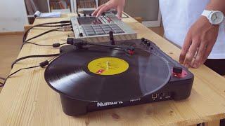 AKAI MPC LIVE II Retro - making a beat with vinyl Sampling