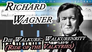 Richard Wagner - Die Walkure: Walkurenritt [Piano Tutorial | Sheets | MIDI] Synthesia