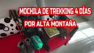 COMO PREPARAR TU MOCHILA  PARA UN TREKKING DE VARIOS DÍAS