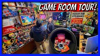 LEGENDARY GAME ROOM TOUR! (Retro Gaming Heaven!)