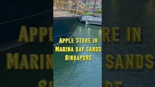 Exclusive Apple Store in Marina Bay Sands | ManiKu Vlogs Singapore Travel Series