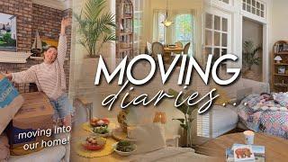 MOVING DIARIES | moving into our new house, unpacking our things, decorating, & starting fresh! 🫧