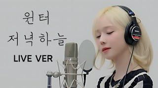 윈터 - 저녁하늘 (에일리) Live ver | aespa winter - Evening sky (Ailee) cover AI 커버