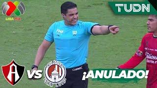 ¡ANULADO! Gol de Atlas no sube al marcador | Atlas 0-1 Atl San Luis | Liga Mx - CL2025 J10 | TUDN