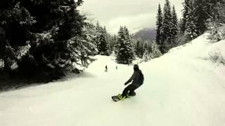 Snowboarding | Skiing in Morzine Avoriaz Chatel - Music by NOVASMOKE