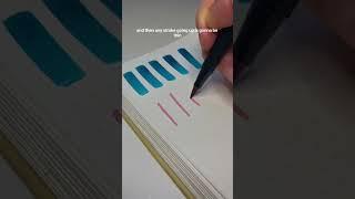 how to do calligraphy in 30 seconds  #shorts