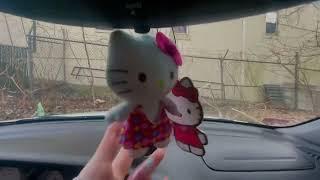 asmr in my car (camera touching, scratching, no talking, fast) | Kittypew ASMR Re Upload