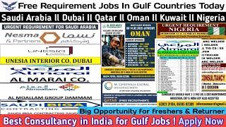 FREE Gulf Jobs Today ! Abroad Times Newspaper 2025 ll Gulf Job Vacancies ll Free Requirement Job