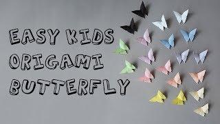 Easy Quick Fast Origami Butterfly Tutorial - Akira Yoshizawa