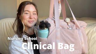 What's in my nursing school clinical bag