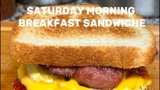 Saturday Morning ASMR Breakfast Sandwiche