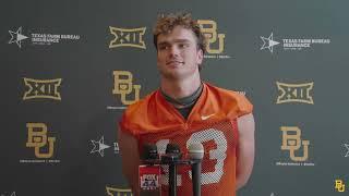 Baylor Football: Sawyer Robertson Media Availability (August 2, 2024)