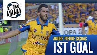 André-Pierre Gignac 1st Goal for Tigres!