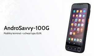 Mobilny terminal do zarządzania magazynem sklepem, Android 12.0 HDWR AndroSavvy-100G