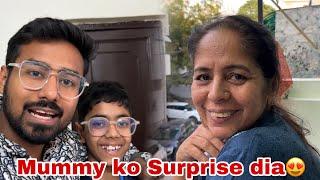 Mummy ko Surprise dia Emotional Moment