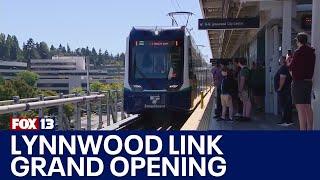 Lynnwood Link light rail extension opens | FOX 13 Seattle