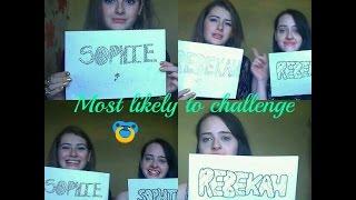 Most likely to challenge (best friend edition) featuring Rebekah