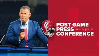 Head Coach Greg Schiano Post Game Press Conference - Maryland