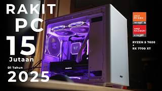 15 Jutaan Bisa Rakit PC Kayak Gimana Di Tahun 2025? AMD Ryzen 5 7600 + RX 7700 XT | FT FSP & Klevv