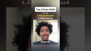 Top 3 Kobe Bryant Edits  #nba #basketball