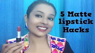 Matte Lipstick Tips & Hacks | Tricks by RJ Mahek