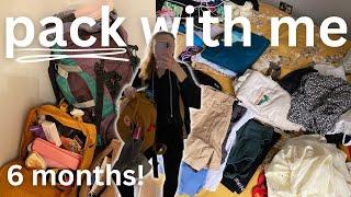 PACK WITH ME | 6 months in Australia & SE Asia