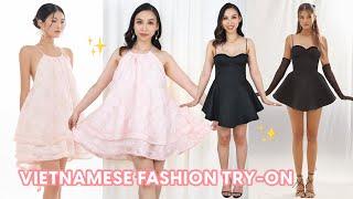 Vietnamese Fashion Try-on Haul Part 2: UNDERRATED BRANDS you need to know!