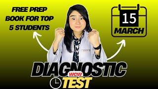 DIAGNOSTIC TEST MDCAT SUCCESS | BEST CHANCE TO KNOW YOUR WEAK AREAS IN MDCAT PREP ⏳| HURRY UP ️