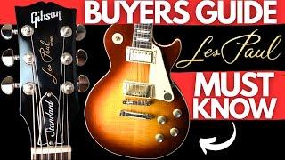 Gibson Les Paul BUYERS GUIDE (MUST KNOW FEATURES) pt1