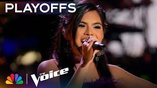 Seventeen-Year-Old Kaylee Shimizu Sings Quincy Jones' "You Put a Move On My Heart" | Voice Playoffs