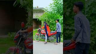 বাইক চালাতে গিয়ে কি কাণ্ড হলো No 1 Gramin TV Latest Bangla Funny  natok 2024 indian |