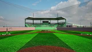 WRA Architects | Caddo Mills ISD Softball and Baseball Complex | Animation