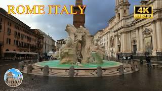 Rome, Italy: Piazza Navona Fully Restored - 4K Walking Tour