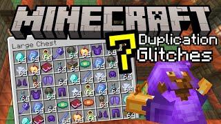 7 Working Duplication Glitches Minecraft Bedrock! MCPE,Xbox,PS4,Windows10,Nintendo Switch