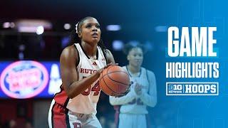 Lafayette at Rutgers | Highlights | Big Ten Women's Basketball | 12/21/2024