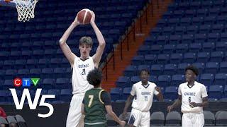 The Tallest Teen on Earth: Montreal basketball prospect Olivier Rioux | W5 INVESTIGATION