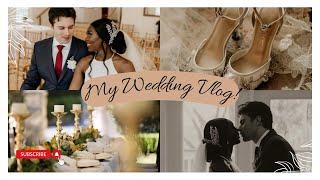 OUR SMALL MAGICAL WEDDING **vlog**|| best day ever| interracial couple| Christian marriage ️