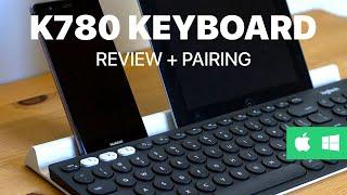 Logitech k780 Keyboard Review + Pairing