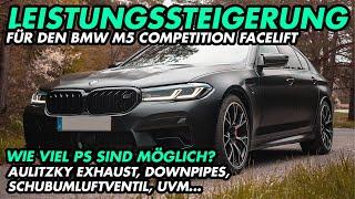 BMW M5 Competition LCI | Leistungssteigerung | Vorher/Nachher Messung | Downpipe | Aulitzky Exhaust