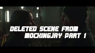 Deleted scene from Mockingjay part 1 - Haymitch and Katniss about Peeta in HD