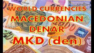 Macedonian denar MKD