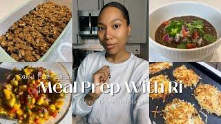 MEAL PREP WITH RI || DANIEL FAST EDITION || GROCERY LIST & RECIPES INCLUDED