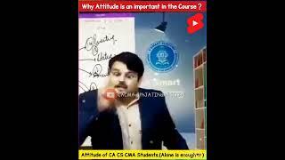 Attitude of CA CS CMA Student | Motivational Video | CA Vijay Sarda Motivation | #shorts #motivation