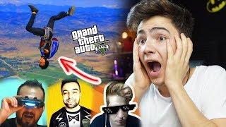 GÖKYÜZÜNDEN AŞAĞI ATLAMAK ! GTA 5 Ekip