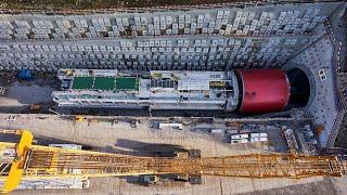 Eppenberg SBB Railway Tunnel - From installation to the breakthrough