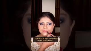 Perfect Lipstick Application process  by Makeover by Jayshree #reels #shorts #makeup