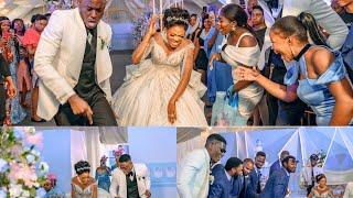 THE LITTEST WEDDING ENTRANCE EVER & BRIDAL PARTY DANCE COMPETITION- #thedate2022 #weddingentrance