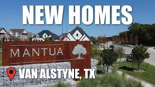 New Construction Homes in Van Alstyne, TX by Perry Homes | MANTUA